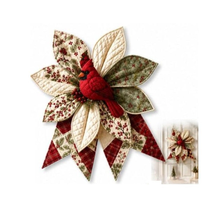 DIY Oversized Quilted Bow Sewing Kit, Fabric Craft Set