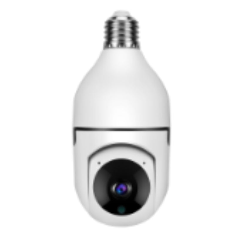 1080P WiFi Bulb Security Camera With 4X Zoom And Motion Alarm