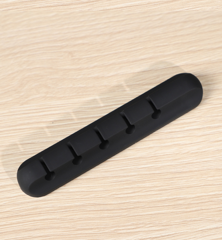 Silicone Cable Organiser Clips for Desks and Headphone Wires