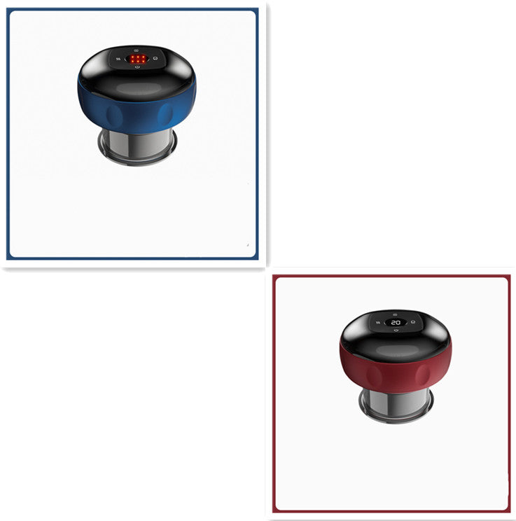 Electric Vacuum Cupping Body Massager With 12 Speeds, USB Charging