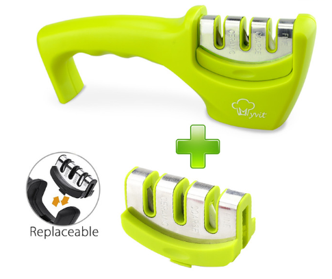 Diamond Tungsten Steel Kitchen Knife Sharpener Stone