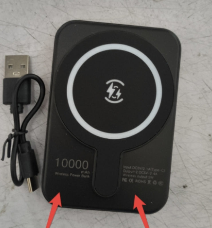 Mini Magnetic Wireless Power Bank 5000mAh with Fast Charging