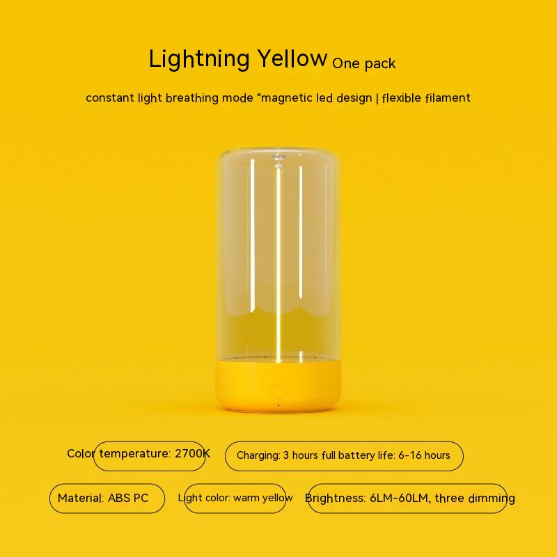 Rechargeable LED Camping Light With Touch Control And Dimming