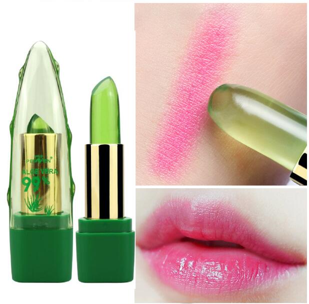 Aloe Vera Colour-Changing Lip Balm Gloss for Soft Lips