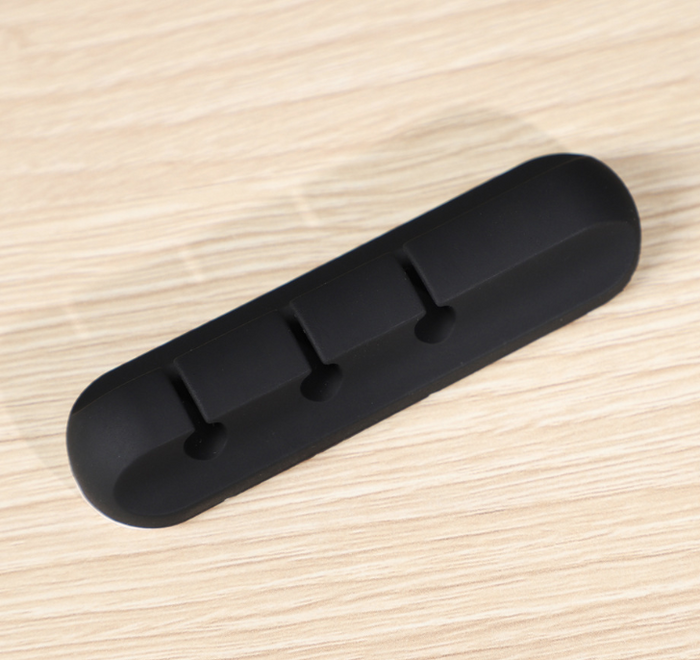 Silicone Cable Organiser Clips for Desks and Headphone Wires