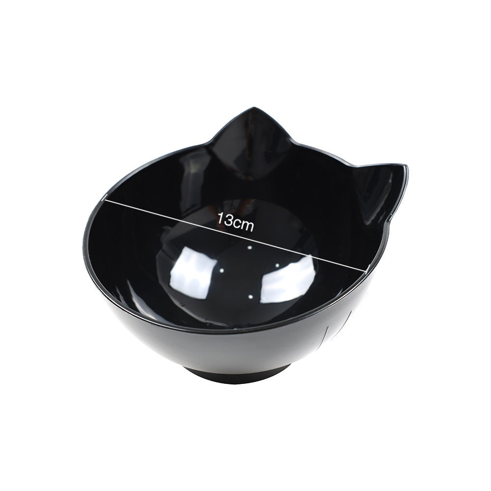 Kitten Raised Pet Bowl With Neck-Friendly Tilted Design
