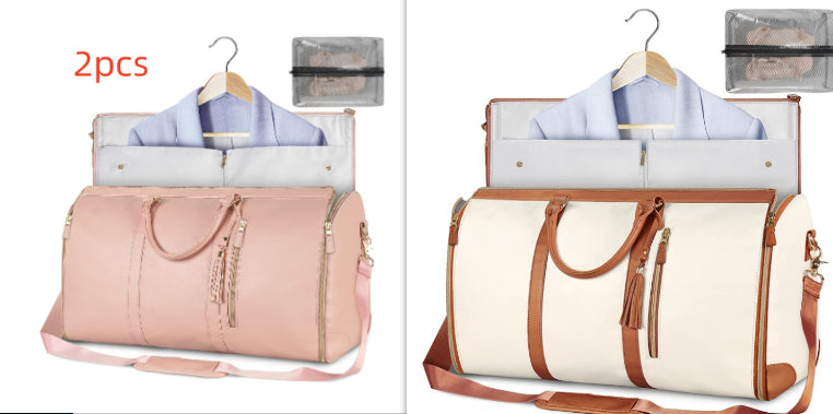 Large Capacity Foldable Travel Duffle Bag, Waterproof Tote
