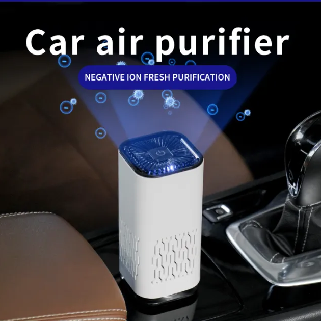 Portable Car Air Purifier With Negative Ion Generator