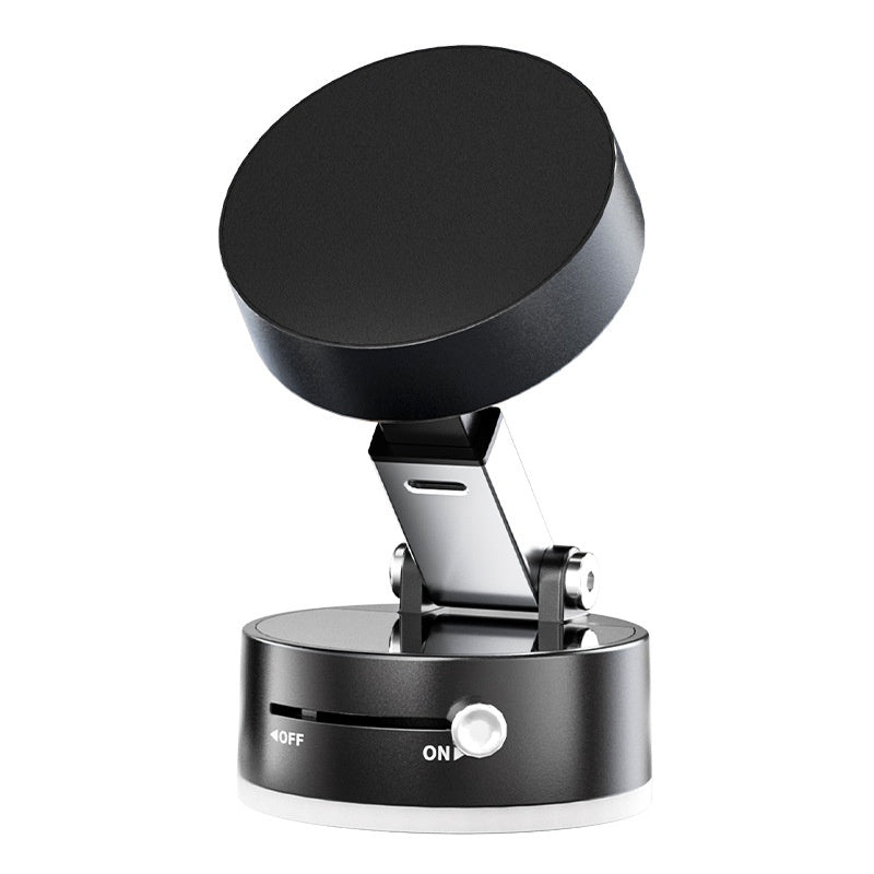 Foldable Magnetic Vacuum Car Phone Holder For Hands-Free Use
