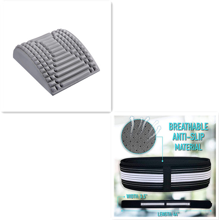 Back Stretcher Pillow For Neck And Lumbar Support At Home