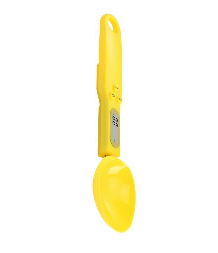 Compact Digital Kitchen Scale and Measuring Spoon, 500g