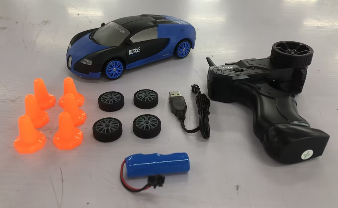 2.4G Remote Control Drift Car With 4WD, Racing Toy For Kids