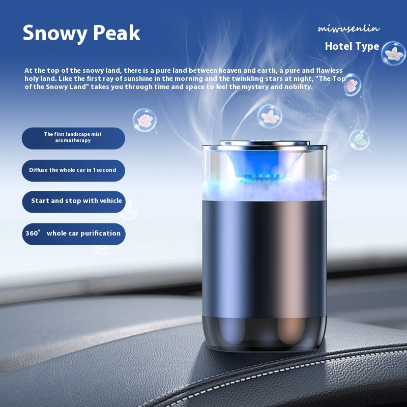 Car Air Freshener Cloud Mist Diffuser With Natural Fragrance