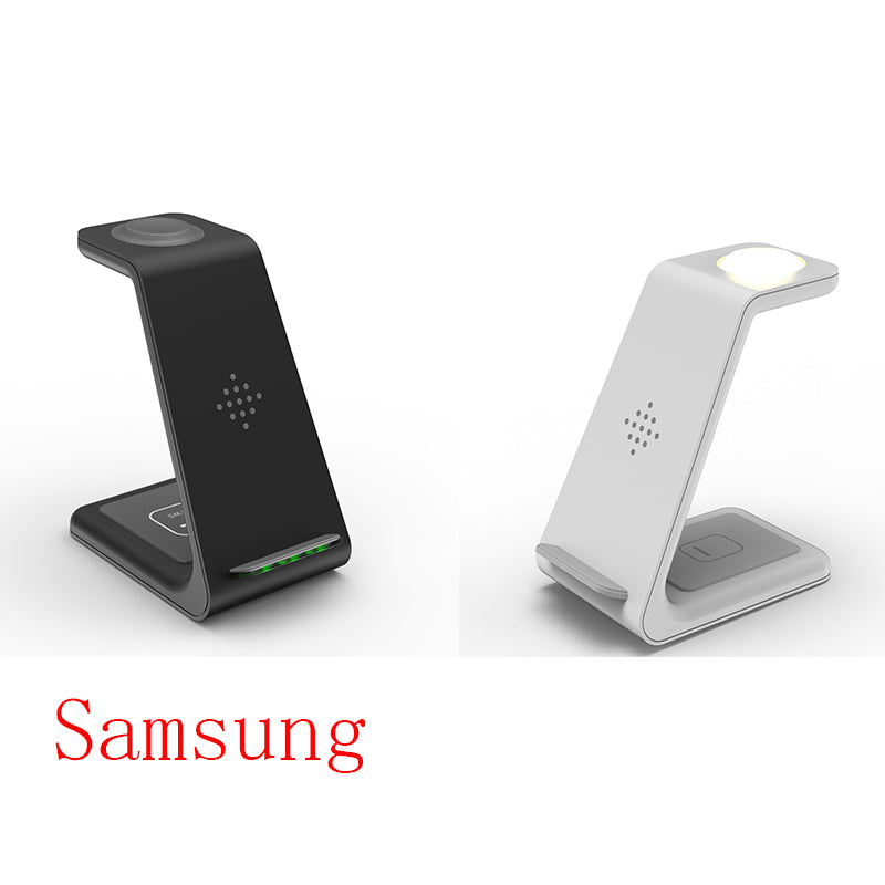 3-in-1 Wireless Charging Station Stand for Phones, Watch and Earbuds