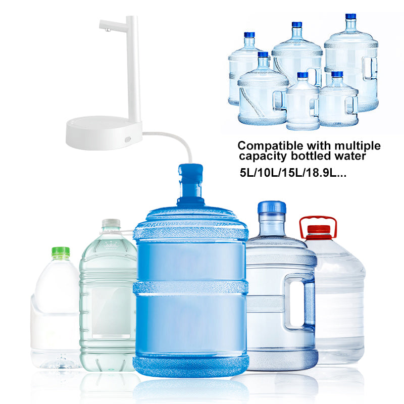 Rechargeable Desktop Water Dispenser For Bottles, Automatic