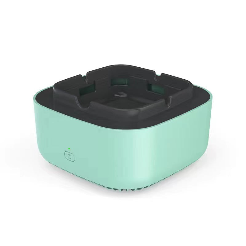 Portable Car Ashtray With Anion Air Purifier And Automatic Open