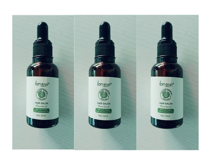 Hiustenhoitoöljy 30ml, ravitseva kiiltoöljy sileille hiuksille
