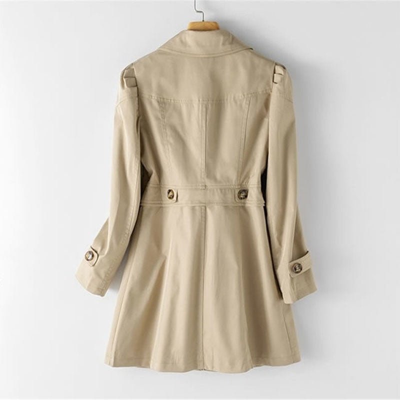 Women's Lightweight Trench Coat for Work and Everyday Wear