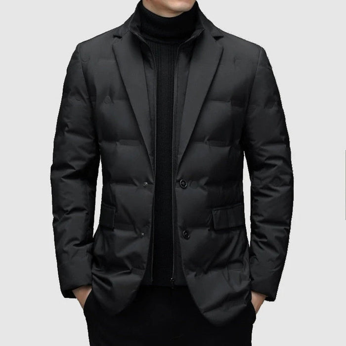 Herreparkas jakke stil  klar for vinterlag