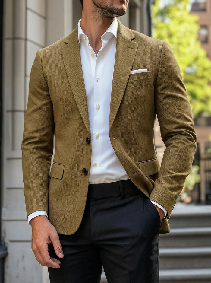 Scott | Casaco casual de corte normal e abotoadura simples