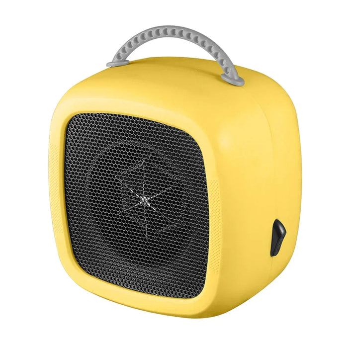 HeatEase | Mini-Tischheizung | Tragbare keramische PTC-Heizung | 14.2×14.1×10.1 cm | Leise & energiesparend