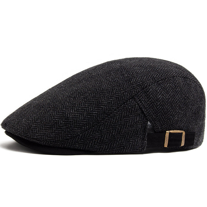 Zandro | Klassisk texturerad flat cap