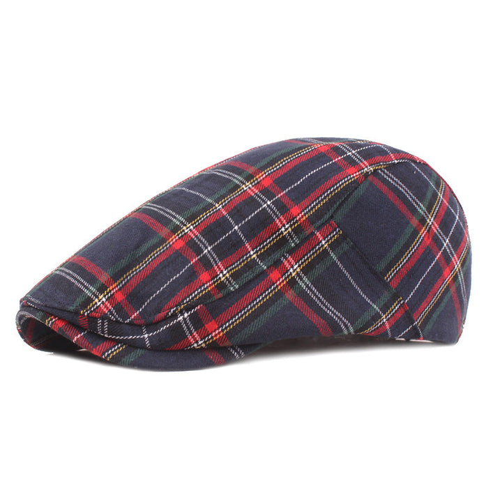 Connor | Klassische Tartan-Schiebermütze