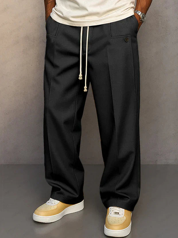 Griffin | Pantalones clásicos con cordón ajustable