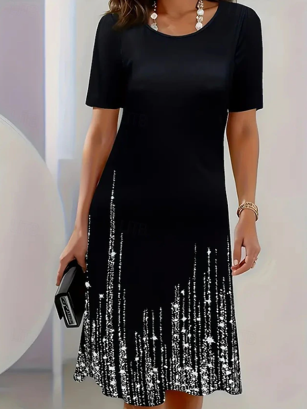 Selene | Robe midi élégante pour soirée