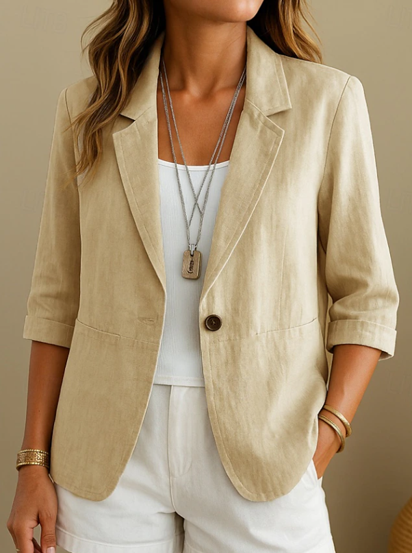 Camille | Blazer elegante de corte requintado para o dia a dia