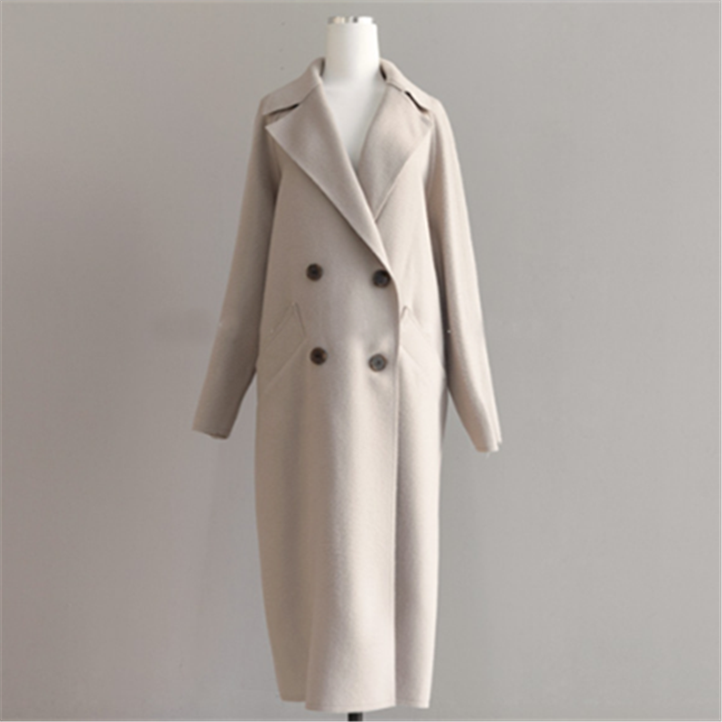 Women's Long Winter Coat with Timeless Design for Cold Days