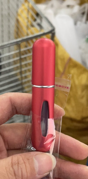 Mini Refillable Perfume Atomiser Bottle, Pump To Fill