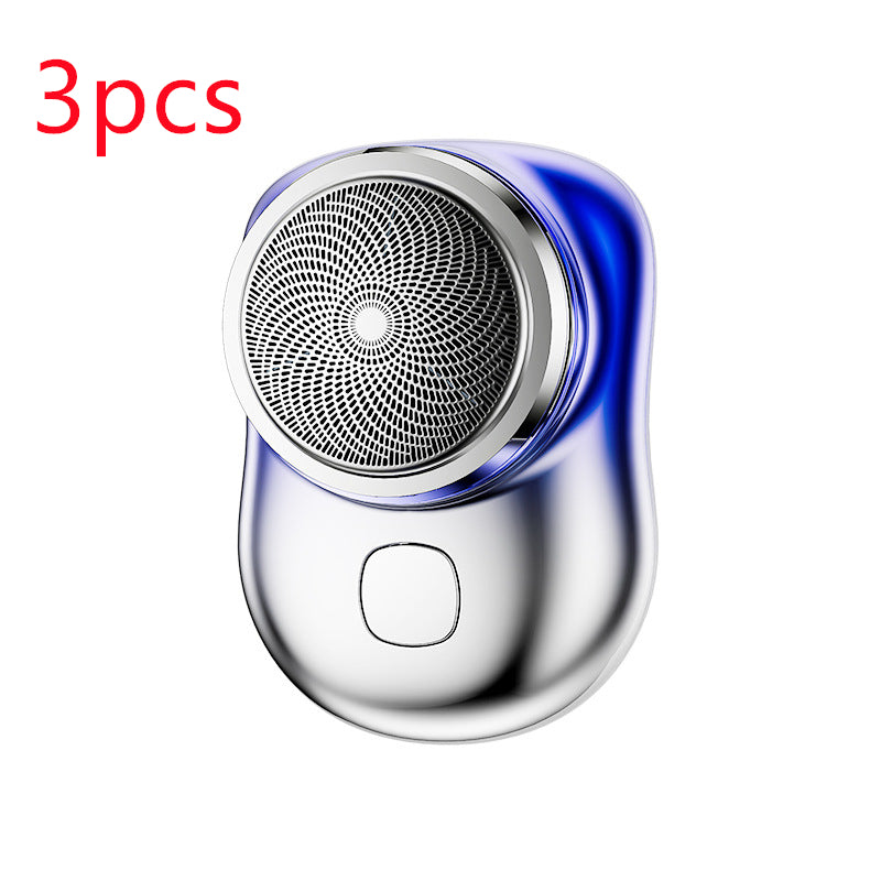 Mini Portable Cordless USB Electric Shaver for Men, Wet and Dry