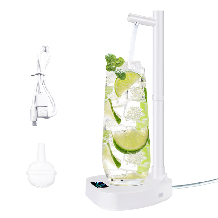 Rechargeable Automatic Water Dispenser With Stand For Desks