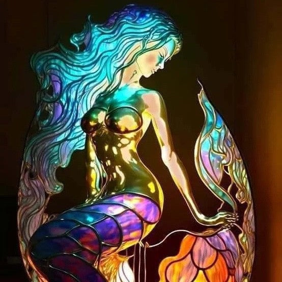 3D Animal Table Lamp With Colourful Light, Vintage Night Light