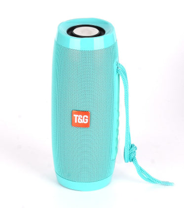 Portable 10W Waterproof Bluetooth Speaker with Subwoofer and LED Lights