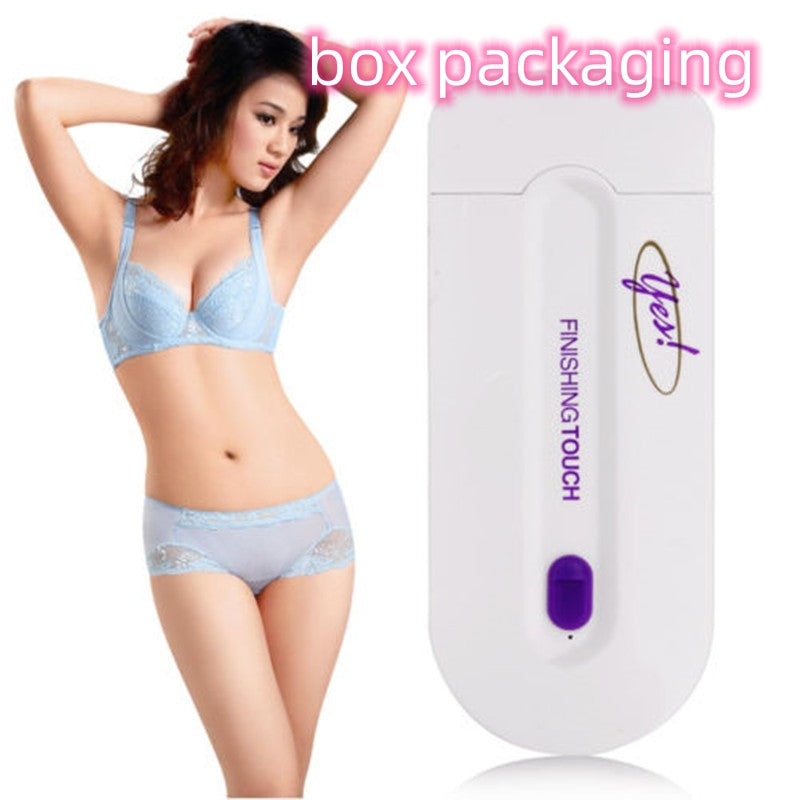 Electric Hair Remover For Face And Body With Gentle Glide Head
