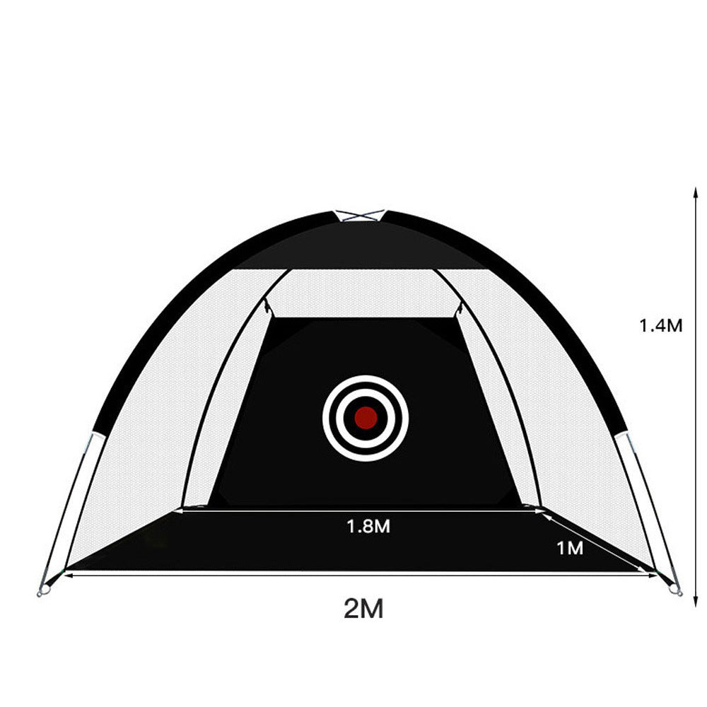 Foldable Golf Practice Net Tent for Garden and Backyard Training