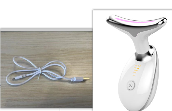 EMS Microcurrent Neck Beauty Device, Warm Massage Tool