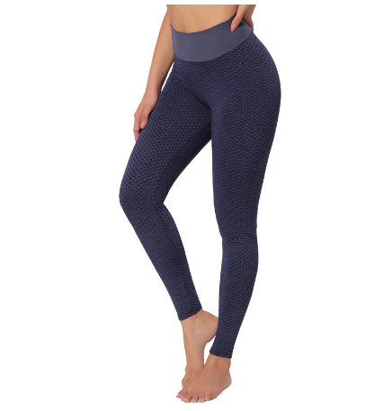 Seamless High Waist Plaid Leggings For Yoga, Gym And Everyday