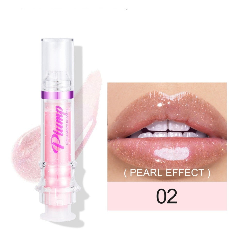 Glossy Tube Lip Gloss, Rich Colour Mirror Finish Liquid