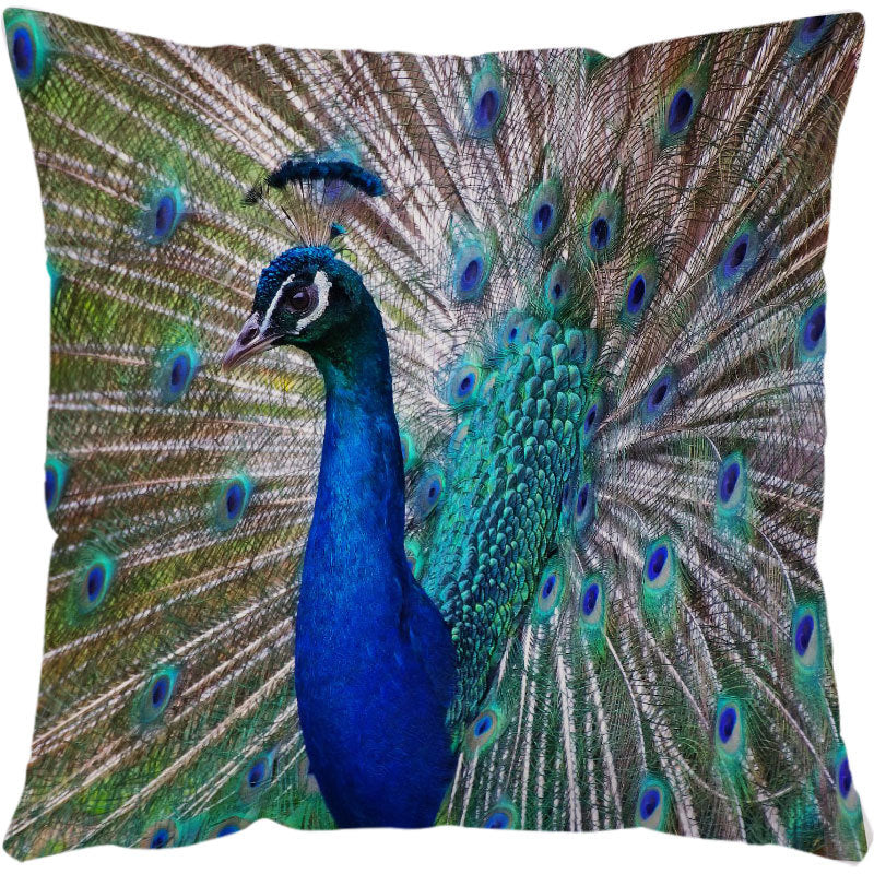 Sea Turtle Print Cushion Cover, Soft Throw Pillow Case