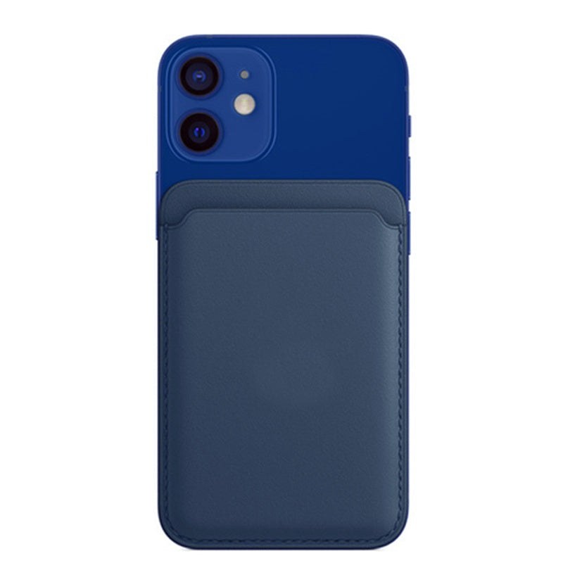 Magnetic Leather Card Holder Wallet Case for Phones in 18 Colours
