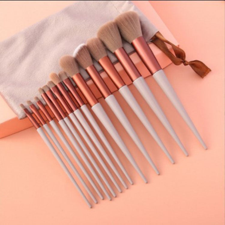 13-Piece Makeup Brush Set with Concealer, Blush and Eyeshadow Brushes