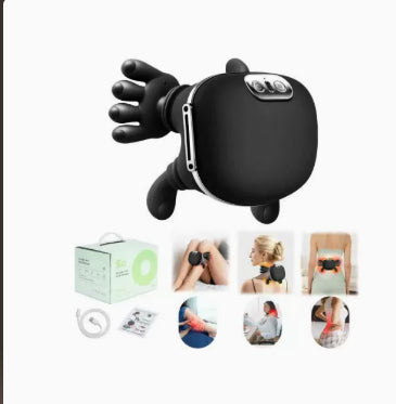 Electric Kneading Neck and Shoulder Massager, Rechargeable