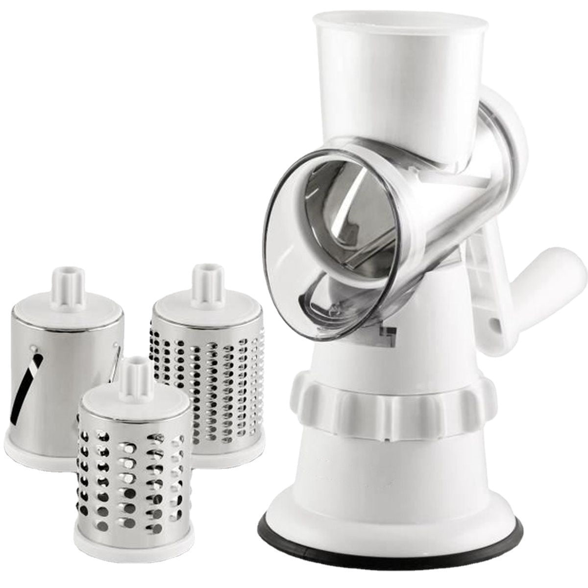 3 In 1 Manual Vegetable Spiral Slicer And Grater For Cooking