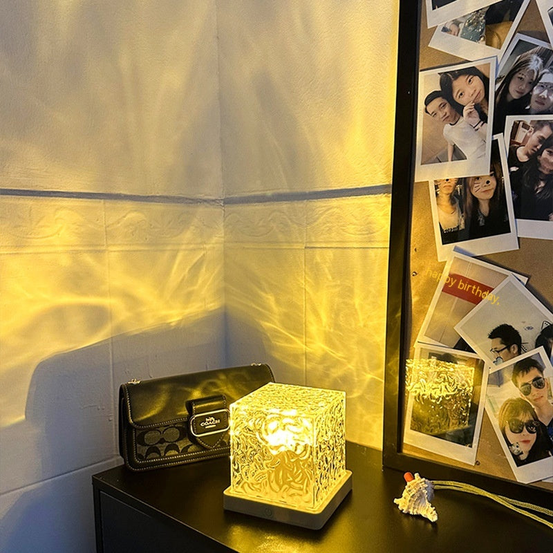 Water Ripple LED Night Light With Remote And 16 Colour Modes