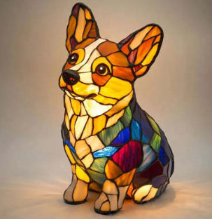3D Animal Table Lamp With Colourful Light, Vintage Night Light