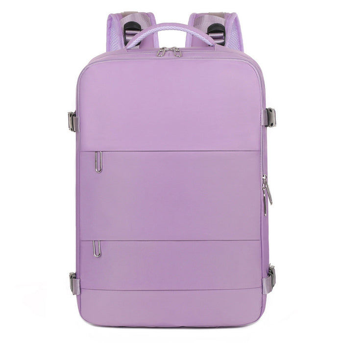 Large Capacity Women's Travel Backpack With Dry And Wet Pocket