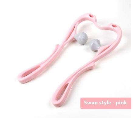 Manual Six-Wheel Neck Massager Roller, Handheld Tool